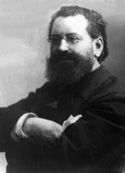 Portret van Edouard Drumont (1844-1917), Franse journalist.