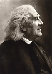 Portret van Franz Liszt (1811-1886), Hongaarse componist en pianist