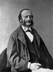 Portret van Jacques Offenbach (1819-1880), Duitse componist, genaturaliseerd Frans.