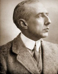 Portret van Roald Amundsen (1872 - 1928).