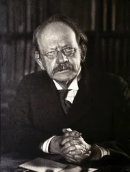 Portret van Sioseph John Thosmson (foto)