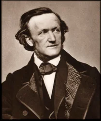 Portret van componist Richard Wagner (1813-1883)