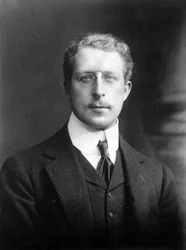 Portret van de Koning der Belgen Albert I (1875-1934).