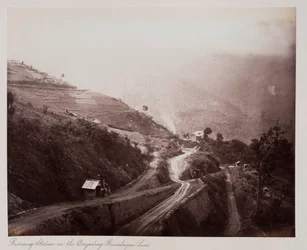 Keerstation op de Darjeeling-Himalaya-lijn