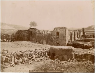 Ruïnes van de Kerk van de Heilige Veertig Martelaren, Sebaste (Sivas), Turkije, ca. 1890