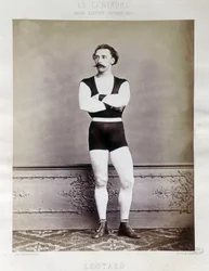 De gymnast Jules Leotard - in 