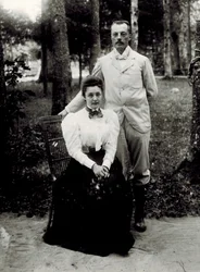 Vladimir Dmitrievich Nabokov (1870-1922) en Elena Ivanovna Rukavishnikova (1876-1939)