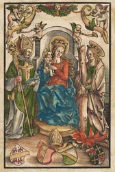 De Madonna met Sint Ulrich en Sint Afra