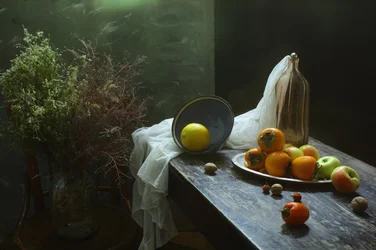 Rustiek fruitstilleven