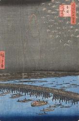 Vuurwerk in Ryōgoku