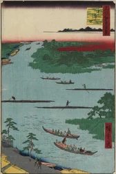 Monding van de Nakagawa Rivier