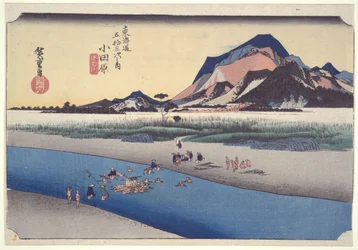 Odawara, Sakawa-gawa, uit de serie De drieënvijftig stations van de Tōkaidō