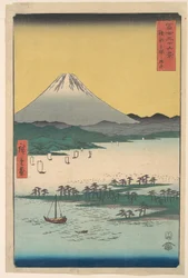 Pijnboombossen van Miho in de provincie Suruga