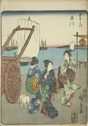Shinagawa, uit de serie 