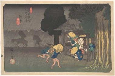 Suhara, uit De negenenzestig stations van de Kisokaidō