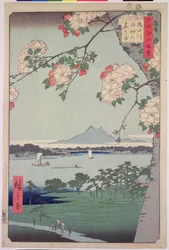 Suigin Grove en Masaki, aan de Sumida-rivier, uit 