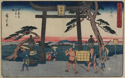 De vork van Akiba in Kakegawa, 1843-1847