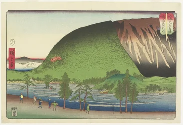Zo_zu-berg in de provincie Sanuki, augustus 1857