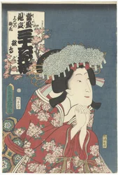 Hinadori en perzikbloesem