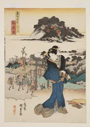 Uitzicht op Fujisawa