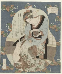 Bal - Tama (titel op object) - Drie heilige schatten voor de Sugawararen dichtersvereniging (serietitel) - Sugawara sanshu no jingitakara (serietitel op object)