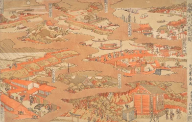 Edo Hakkei no Zu, ca. 1780