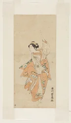 Geisha dansend