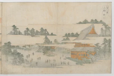 Acht Zichten van Edo, ca. 1771