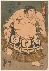 De sumoworstelaar Unryu Kyukichi