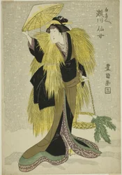 De acteur Segawa Senjo als Shirotae