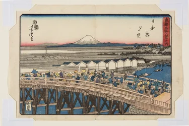 Nihonbashi: Zonsondergang