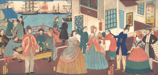 Volkeren van de vijf naties, 1861.