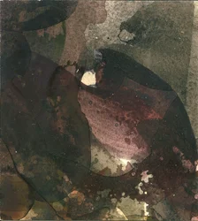 Donker, organisch, abstract