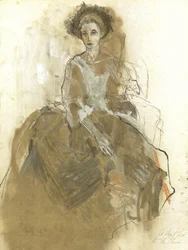 Elegant damesportret