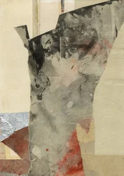 Moderne collage met textuur
