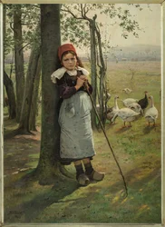 Het ganzenmeisje, ca. 1885
