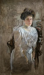 Portret van Margarita Kirillovna Morozova