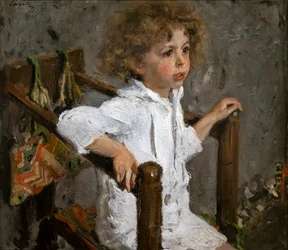 Portret van Mika Morozov