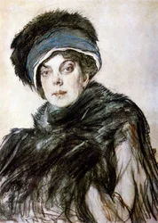 Portret van Prinses Olga Orlova