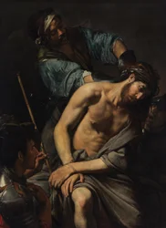 De doornenkroning en de bespotting van Christus