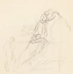Figurenstudies [verso]