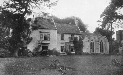 Geboorteplaats van Alfred Lord Tennyson, Somersby, Lincolnshire, 1924-1926