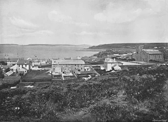 Hughtown, St. Marys, Scilly-eilanden, c1896