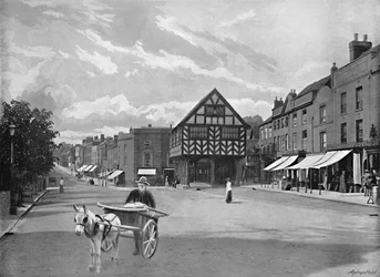 Marktplaats, Ledbury, c1896