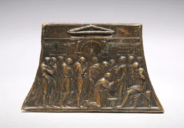Christus wast de voeten van de apostelen, 1500s