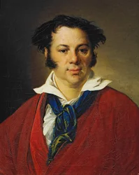 Portret van Konstantin Ravich