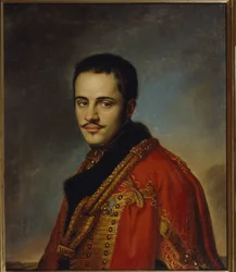 Portret van Nikolay Niolayevich Raevsky de jongere