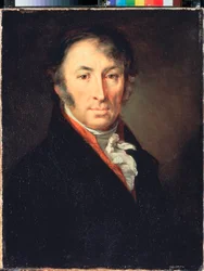 Portret van de schrijver en historicus Nikolai M. Karamzin