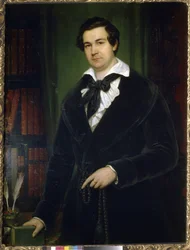 Portret van de acteur Vasily Andreevich Karatygin
