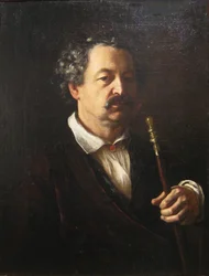 Portret van de Componist Alexander Aleksandrovich Alyabyev 1787-1851, 1840-1850